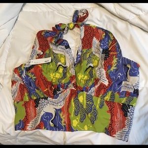 BNWT Trashy Diva Dottie Top in Cranes